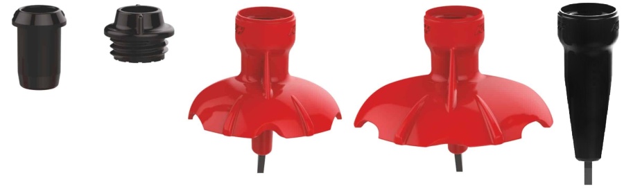 26P328 Комплект наконечников KV+ Complete set QCD, 10 mm (3 tips) 