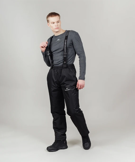 NSM954100 Брюки утепленные муж. NordSki ACTIVE black