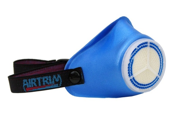70104-AIR Маска от холода AIRTRIM VAPRO airtrim Sport 2 фильтра, цв. голубой