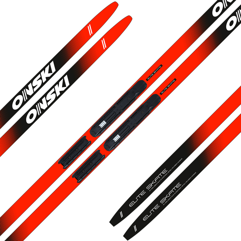 N90023V Лыжи беговые ONSKI Skate ELITE