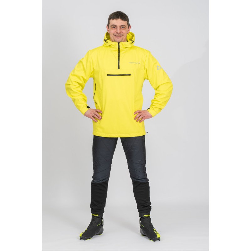 GR8261-300 Куртка унисекс FISCHER Anorak, цв. желтый