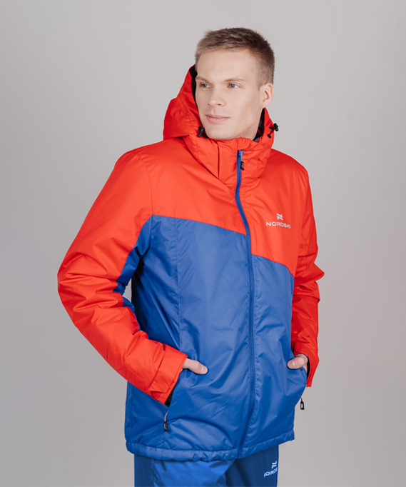 NSM346057 Куртка утепленная NORDSKI ACTIVE blue/red