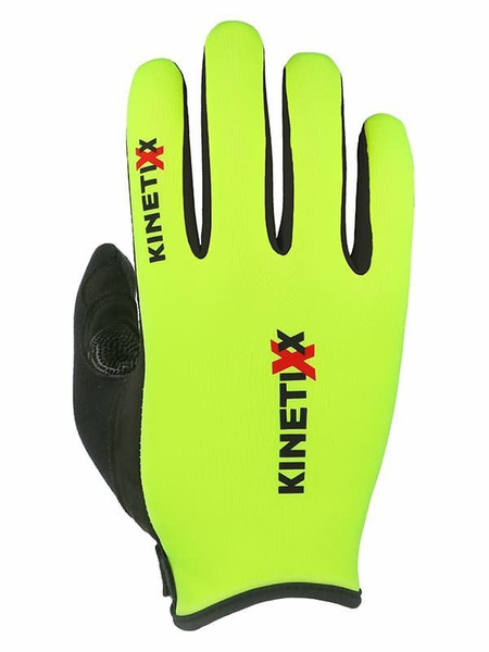7023-310-07 Перчатки унисекс KINETIXX Keke 2.0, цв. желтый (неон)-черный