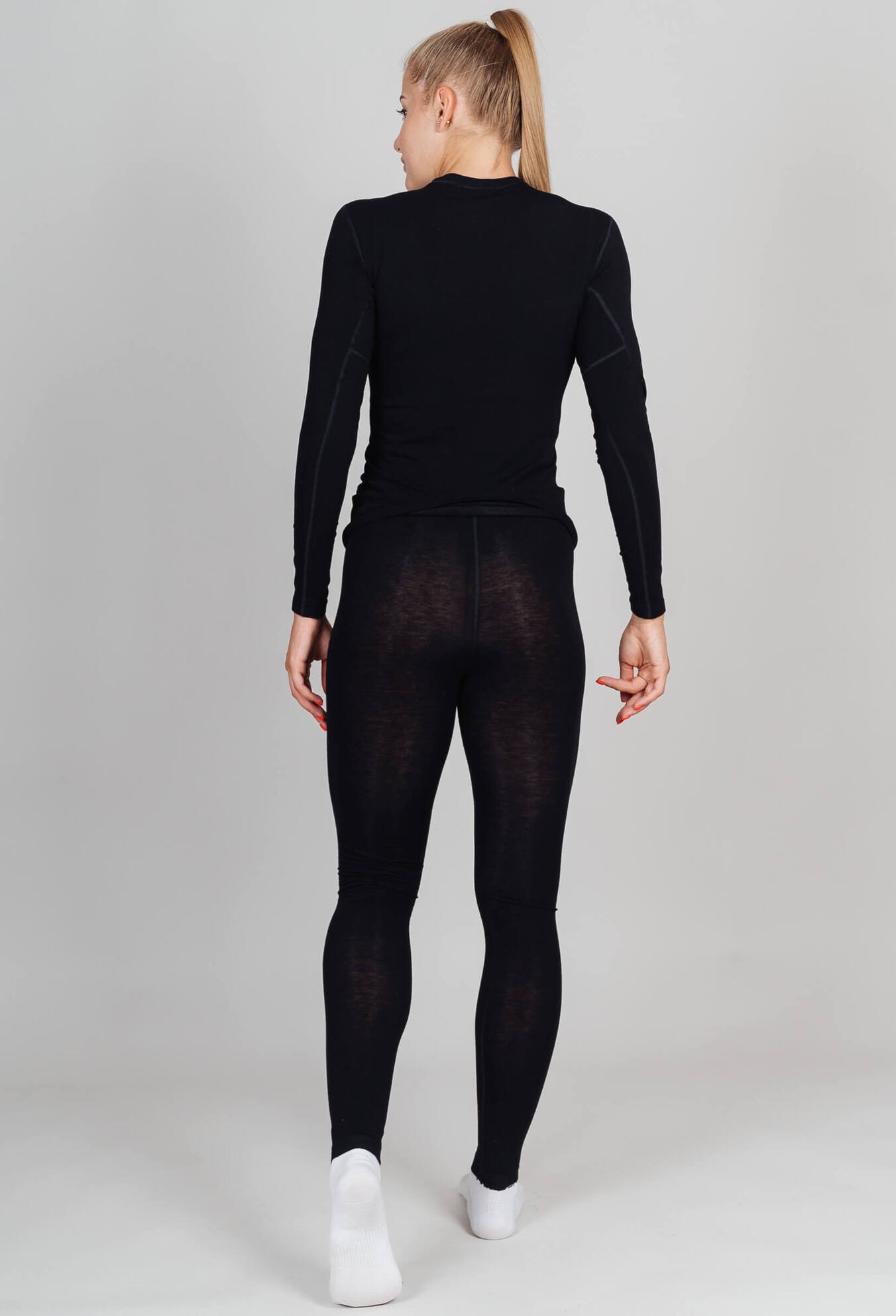 NSW387100 Комплект термобелья NORDSKI Wool black