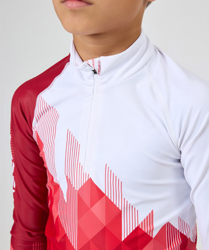 NSJ697900 Гоночный костюм Nordski Jr. Race Red