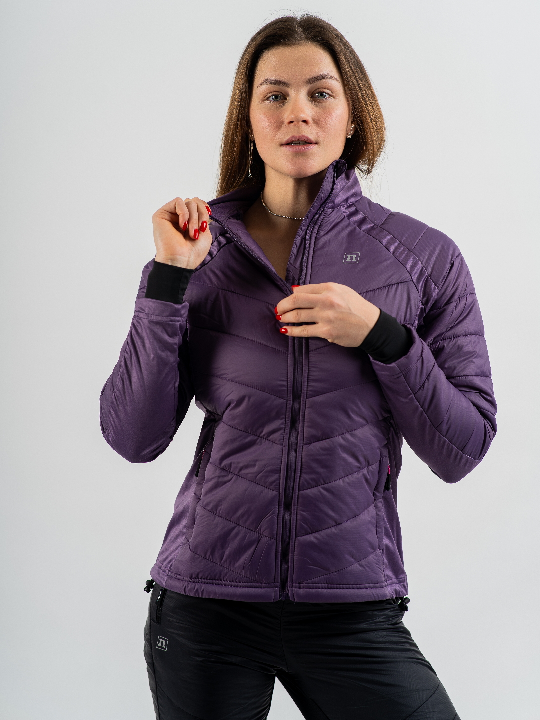 2001795-0263 Куртка жен. NONAME HYBRID JACKET WARM 24 WOS, цв. фиолетовый