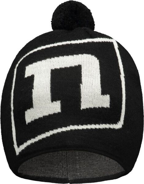 2100161-0001 Шапка унисекс NONAME Tundra Beanie шерст., цв. черный-белый
