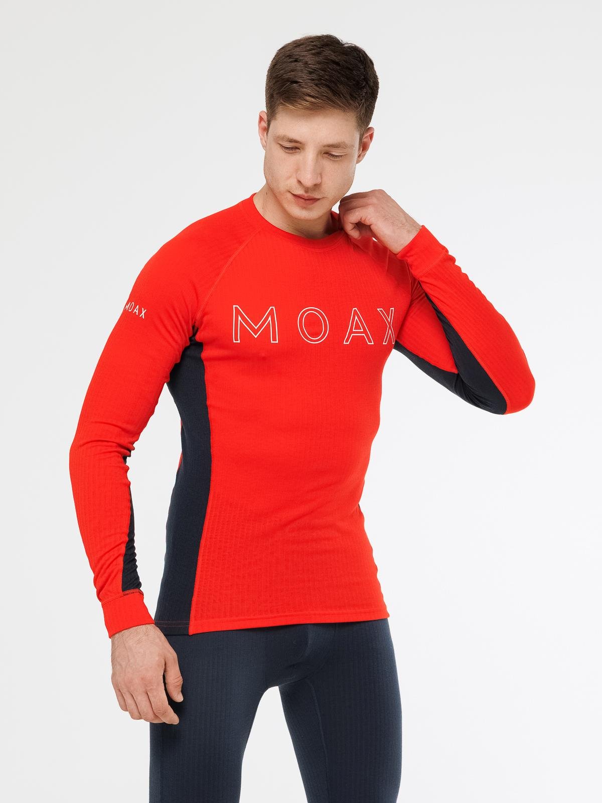 MX114021-99992 Футболка Moax Race SS муж.ярко-красный