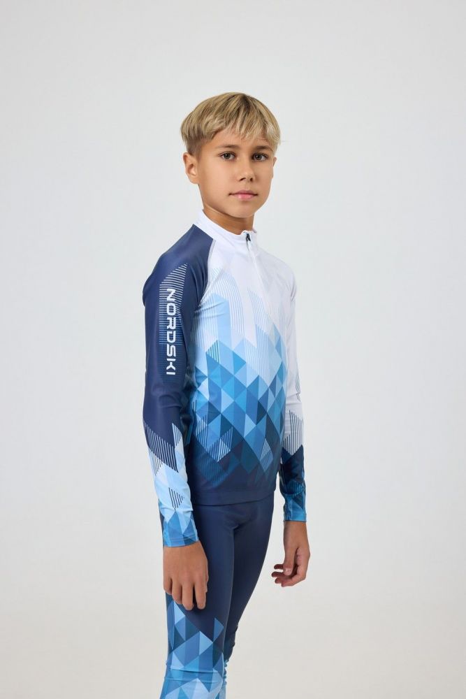 NSJ697125 Гоночный костюм Nordski Jr. Race Blue