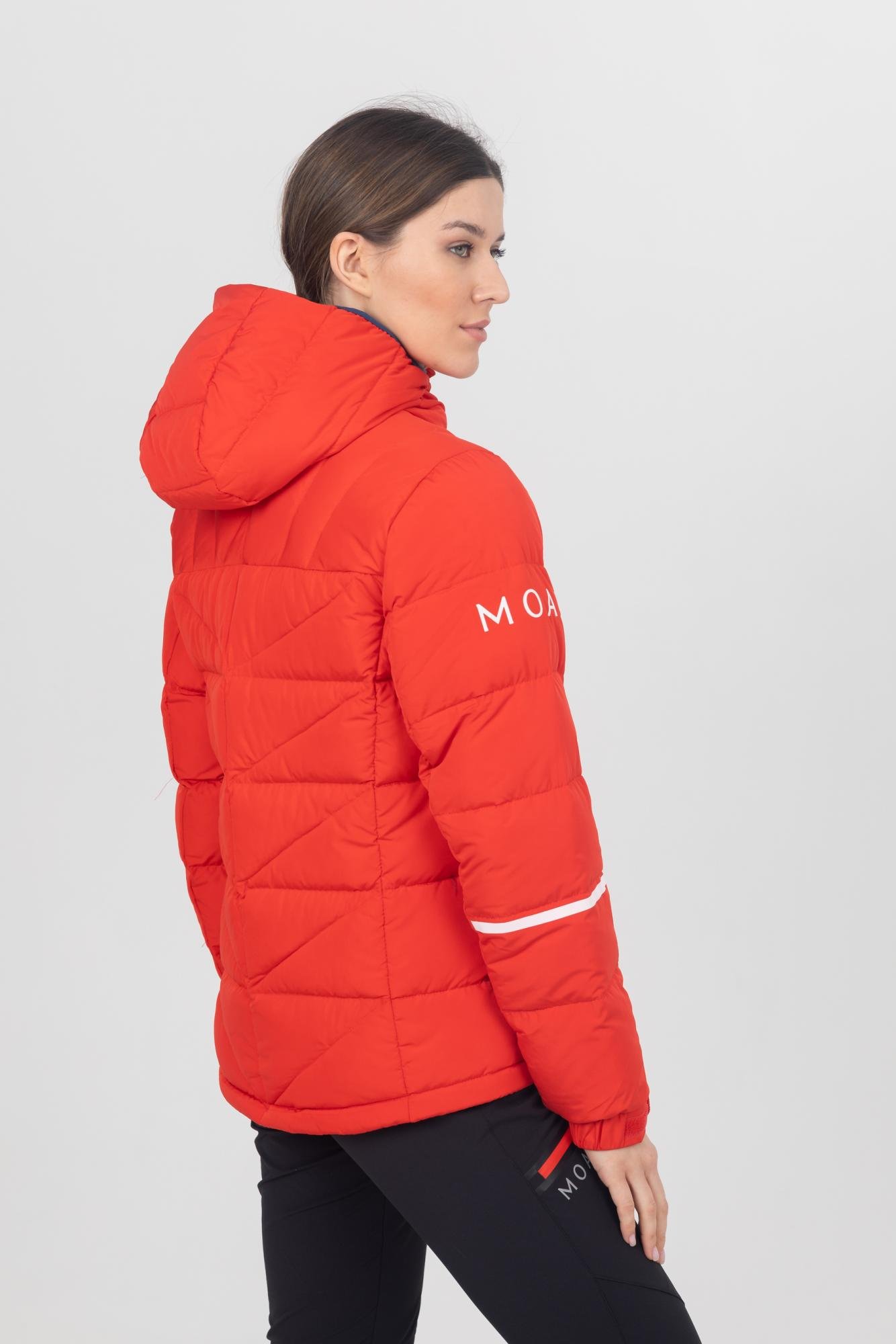 SW222344-91401 Куртка пуховая жен. MOAX CLUB TEAM красный