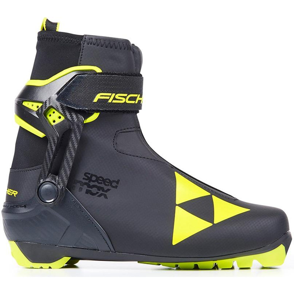 S40319 Лыжные ботинки унисекс FISCHER Junior Skate, система NNN Speedmax Skiathlon, цв. черный