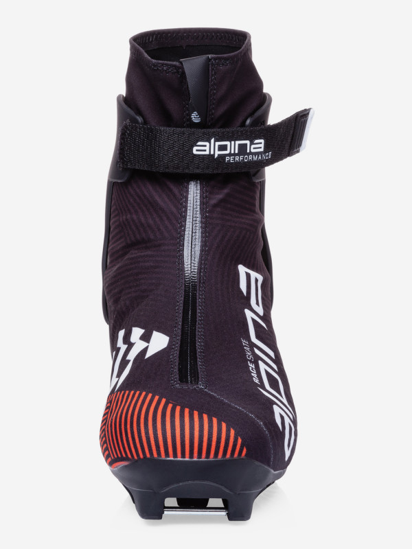 5374-1K Лыжные ботинки унисекс ALPINA Skate, система NNN Racing, цв. красный-черный