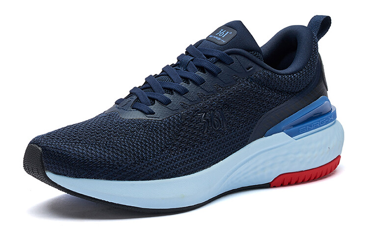 W572212219-5 Кроссовки муж. 361 Cushioning Running, цв. черно-синий