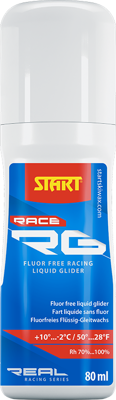 02478 Парафин жидкий (мазь скольжения) START RG RACE (+10…-2С) 80 ml, цв. красный