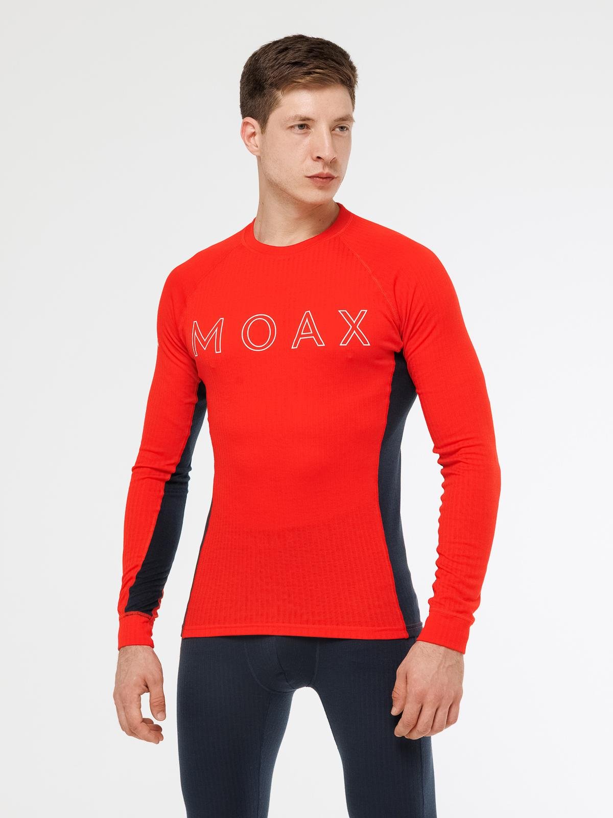 MX114021-99992 Футболка Moax Race SS муж.ярко-красный