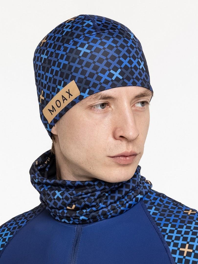 23520M-72105 Шапка гоночная унисекс MOAX Sirius, цв. синий