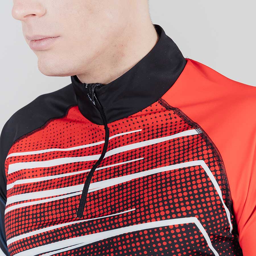 NSV490190 Комбинезон NordSki Pro black/red