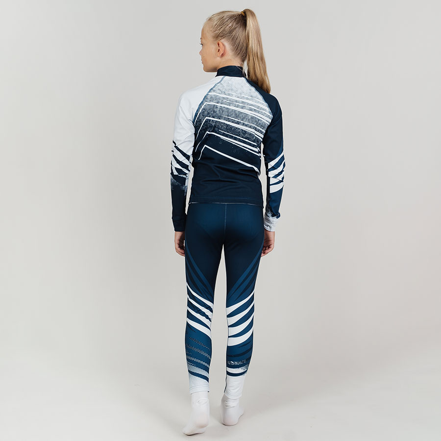 NSJ493020 Комбинезон NordSki Jr PRO Blue/Pearl Blue