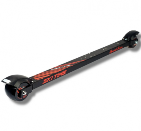 22377 Лыжероллеры SKI TIME Classic Ski roller Alu L 750mm, 70*50 резина медленные колеса №3
