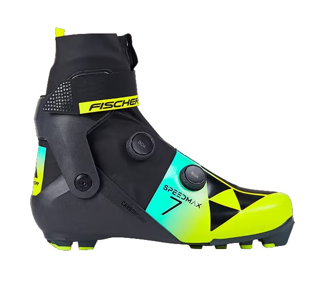 S10026 Лыжные ботинки унисекс FISCHER Skate, система NNN SpeedMax 7 BOA, цв.черный
