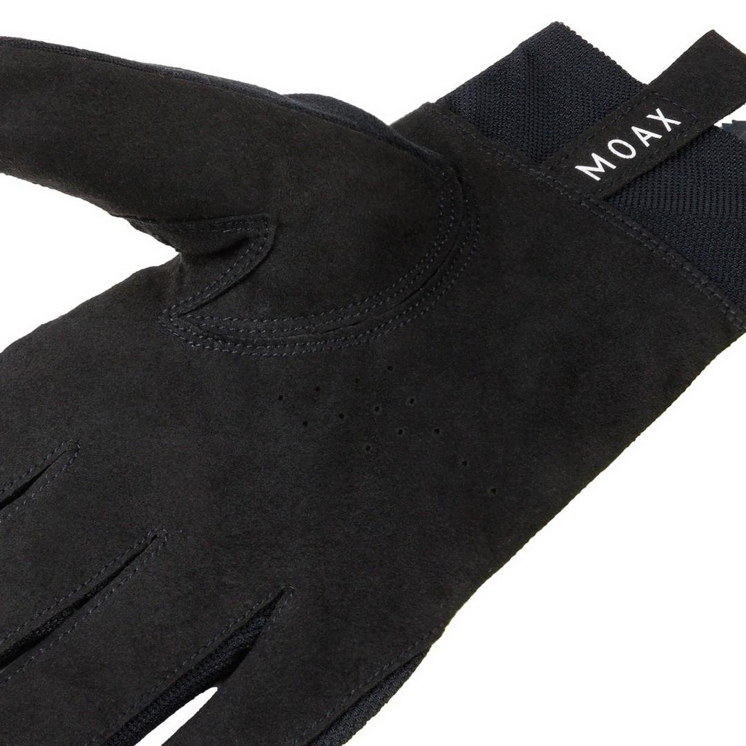 M0342-50000 Перчатки лыжероллерные унисекс MOAX Air Mesh, цв. лимонный-черный