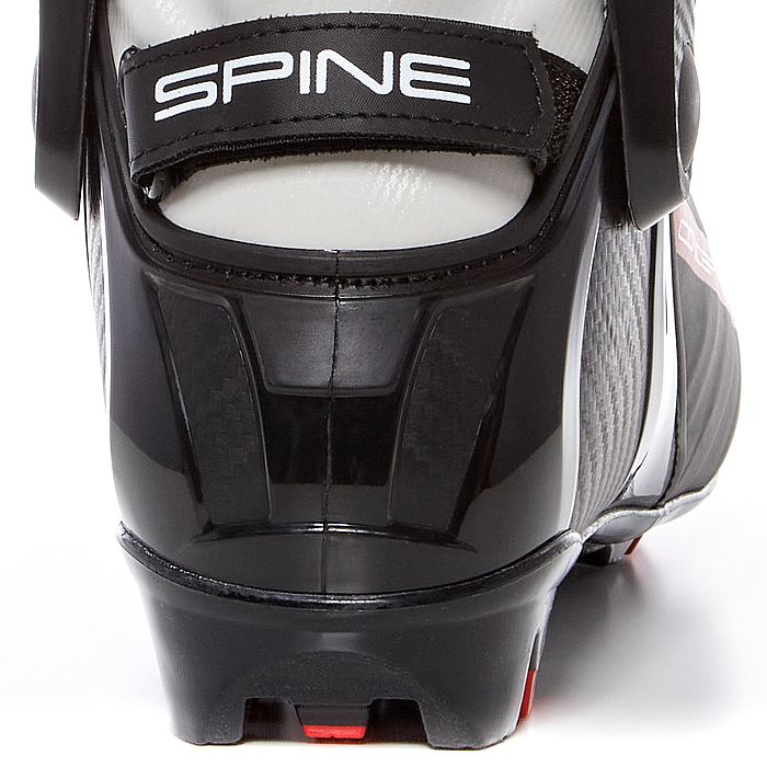 296-22 Лыжные ботинки унисекс SPINE Skate, система NNN Concept, цв. черный