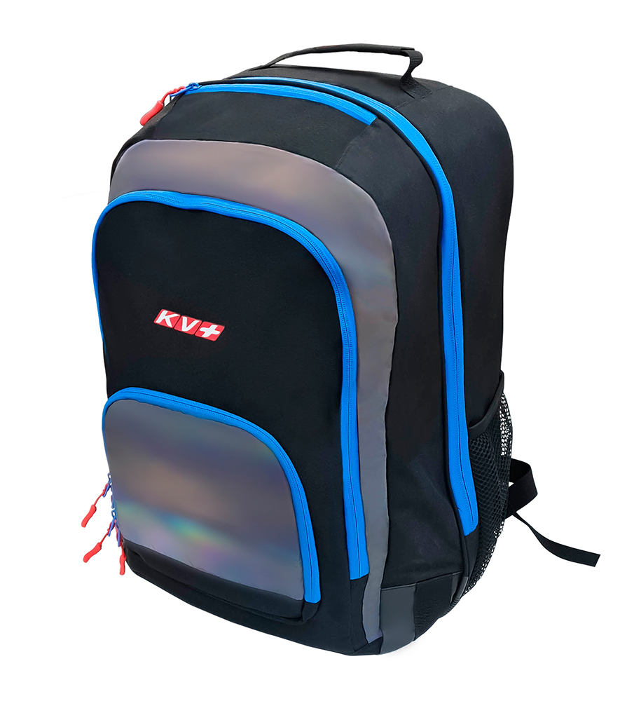 24D14.12 Рюкзак KV+ Rucksack с тремя отделениями, р. 35 L, цв. черный-синий