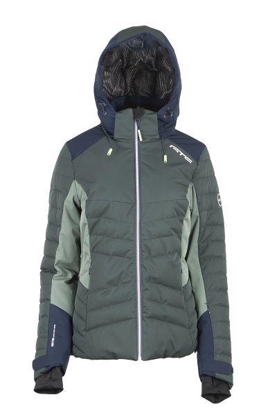 813322L Куртка жен. GTS SKIJACKET APRICA 10K, цв. оливковый