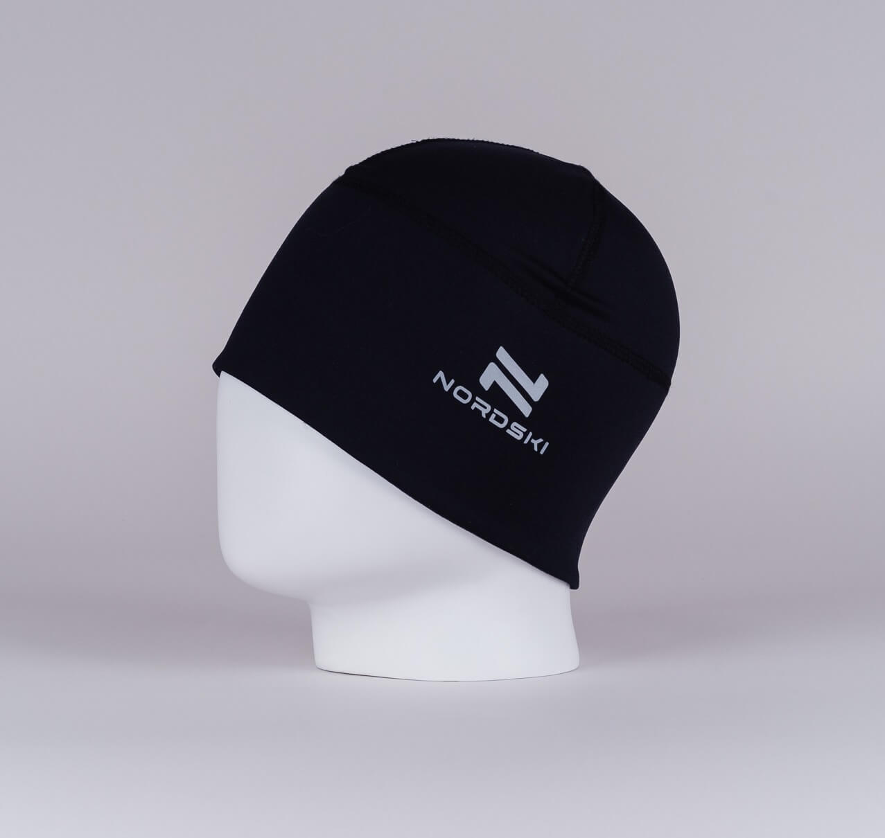 NSJ238100 Шапка тренировочная детс. NORDSK Warm, цв. черный