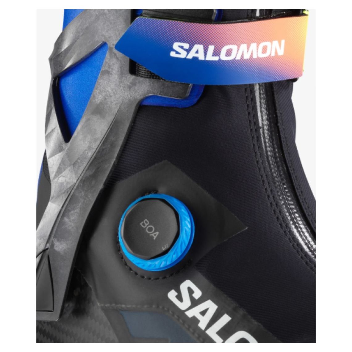 L47552800 Лыж.ботинки SALOMON Конек S-Lab Skate Carbon Boa, система Prolink, цв.черный-синий