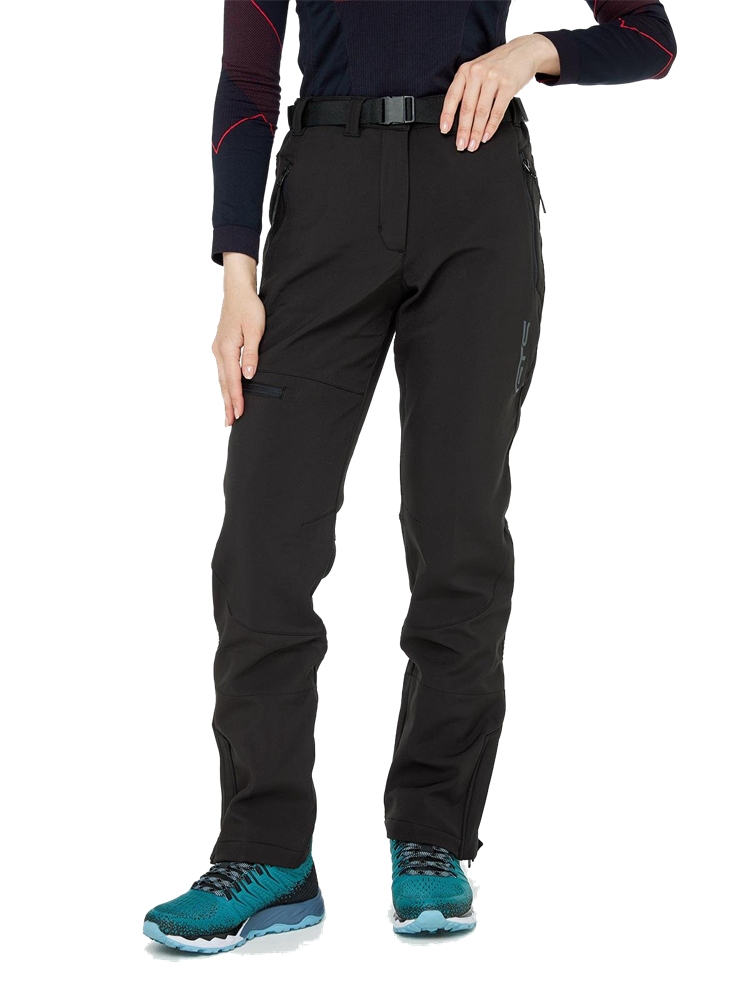 600222M Брюки муж. GTS SOFTSHELL, цв. черный