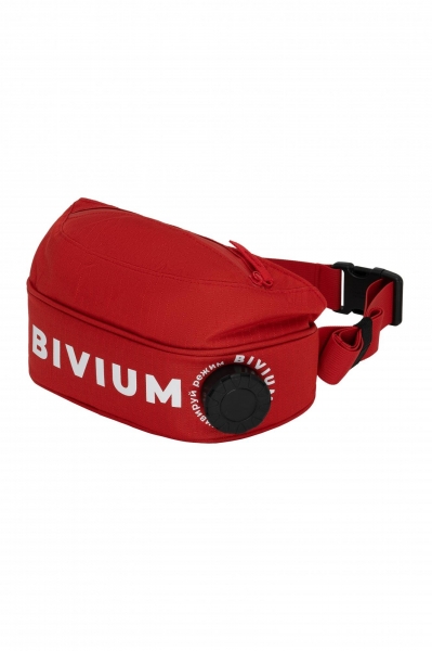 MAC101UN225-00500 Подсумок на пояс с термобаком BIVIUM, ёмкость 1 L, цв. цв. красный
