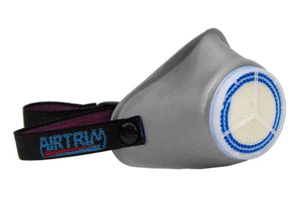 70105-AIR Маска от холода AIRTRIM VAPRO airtrim Sport 2 фильтра, цв. серый