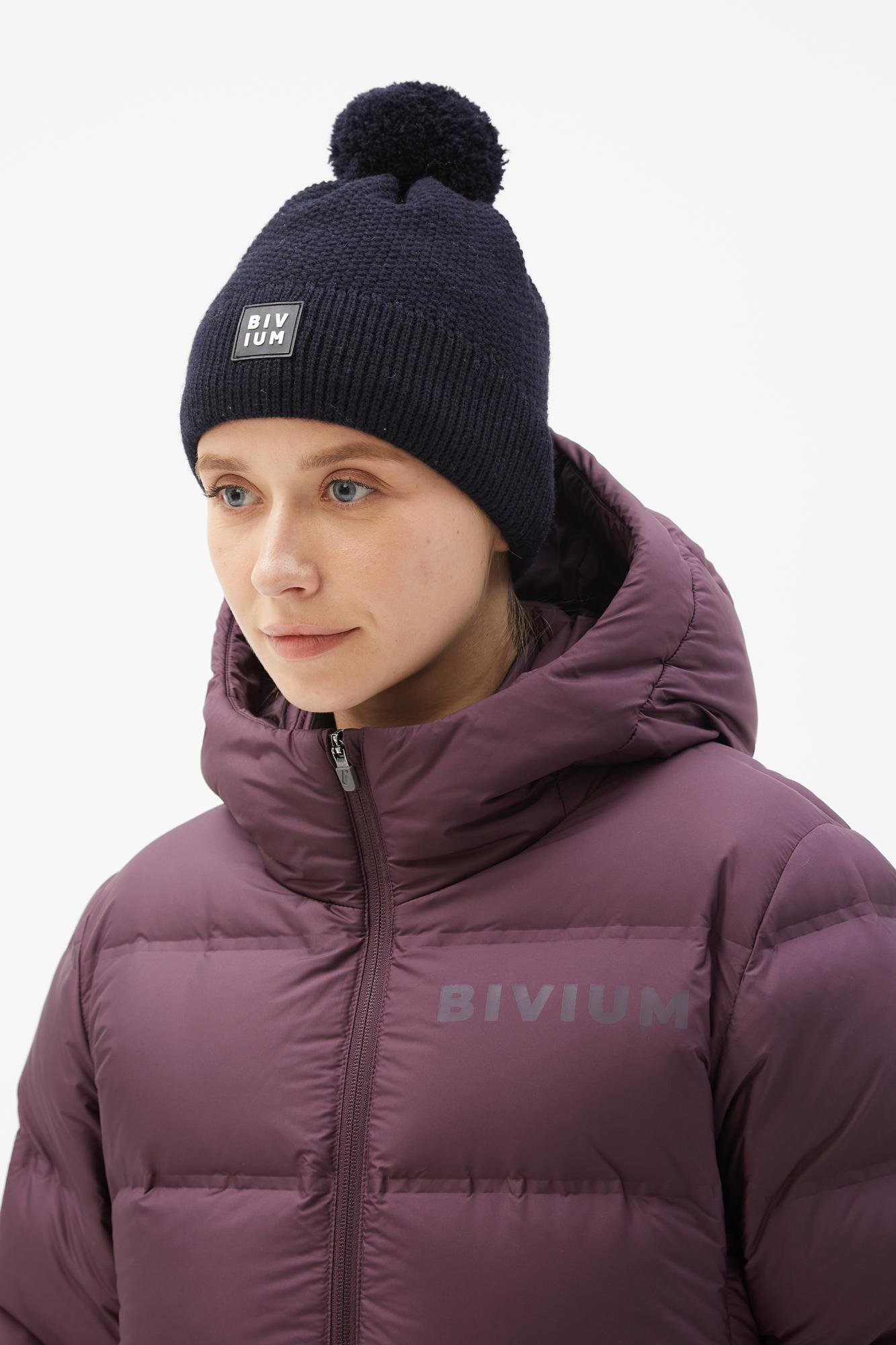 AHW101UN225-00400 Шапка унисек BIVIUM "Apex", цв. синий