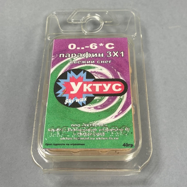 УП0-6 Парафин фторированный HF 3Х1 УКТУС (0...-6) 40 гр.