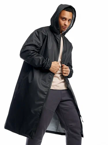 25V143.1 Ветровка унисекс KV+ STORM waterproof raincoat, цв. черный