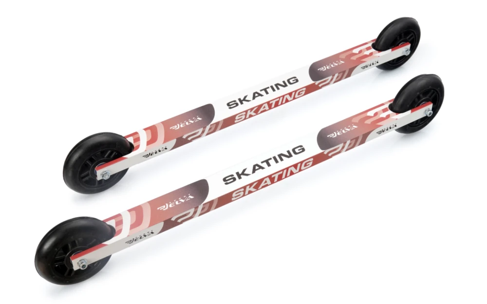 SK100SR Лыжероллеры ELVA Skate 100SR, L 530 mm, колеса 100*24 Alu каучук