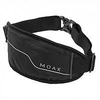 R201-10000 Сумка поясная MOAX Waist Run, цв. черный-белый