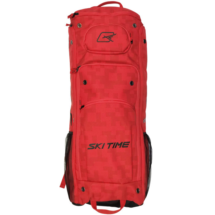 27415 Рюкзак для переноски роллеров SKI TIME Sphere, р. 45 L, цв. красный-черный