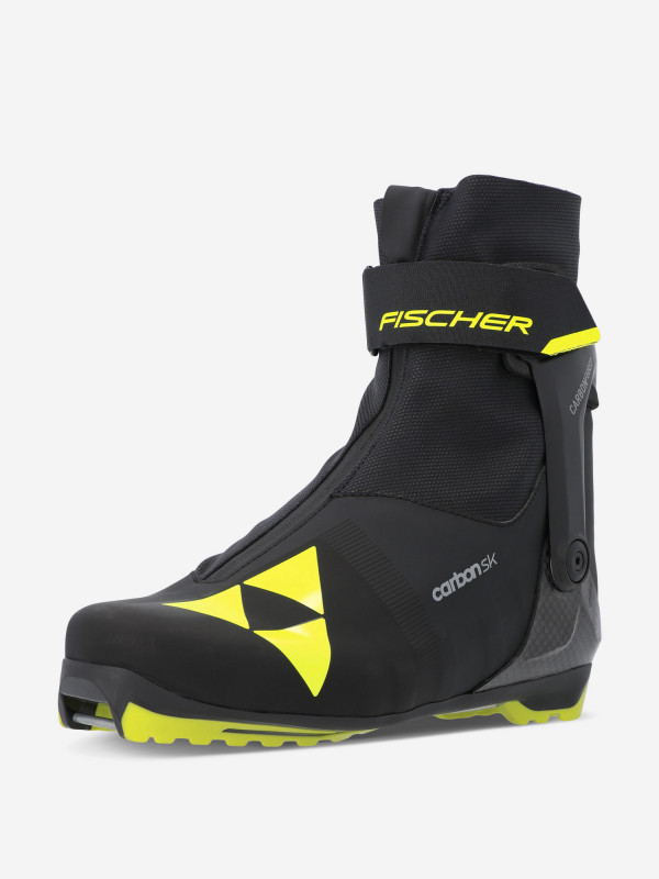 S15022 Лыжные ботинки унисекс FISCHER Skate, система NNN Carbon, цв. черный