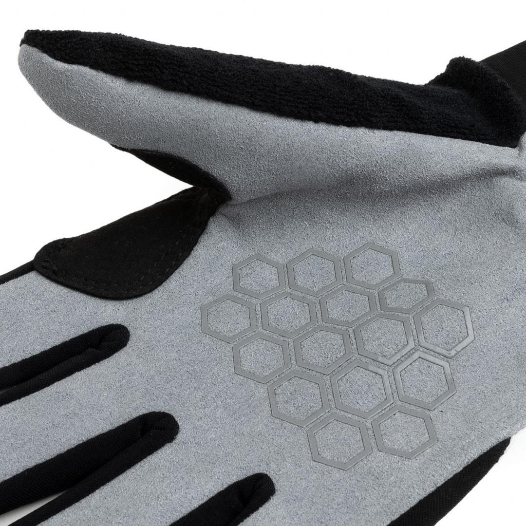 M0247-00000 Перчатки унисекс MOAX Focus, цв. белый-черный