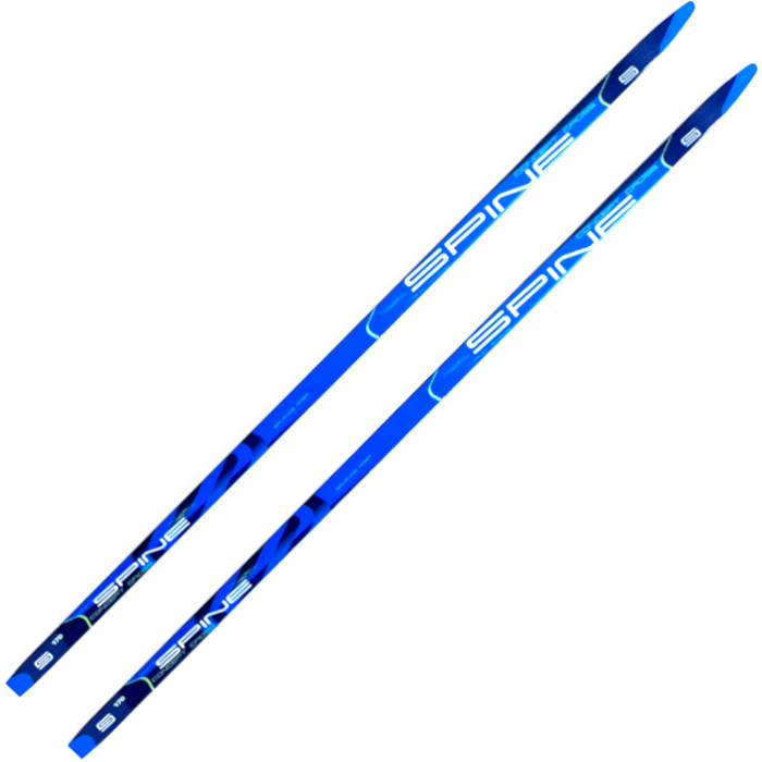 4380 Лыжи беговые SPINE Combi Junior Concept cross, насечки Step, цв. синий