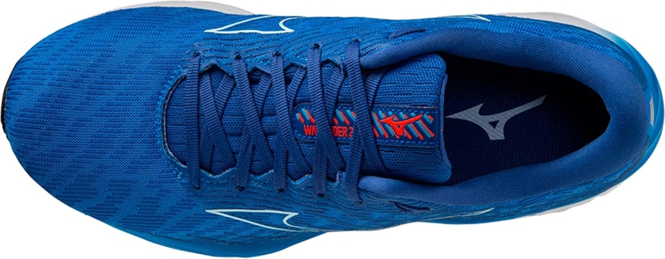 J1GC2203-05 Кроссовки MIZUNO Wave Rider 26 (беговые, пластина ТПУ), цв. синий