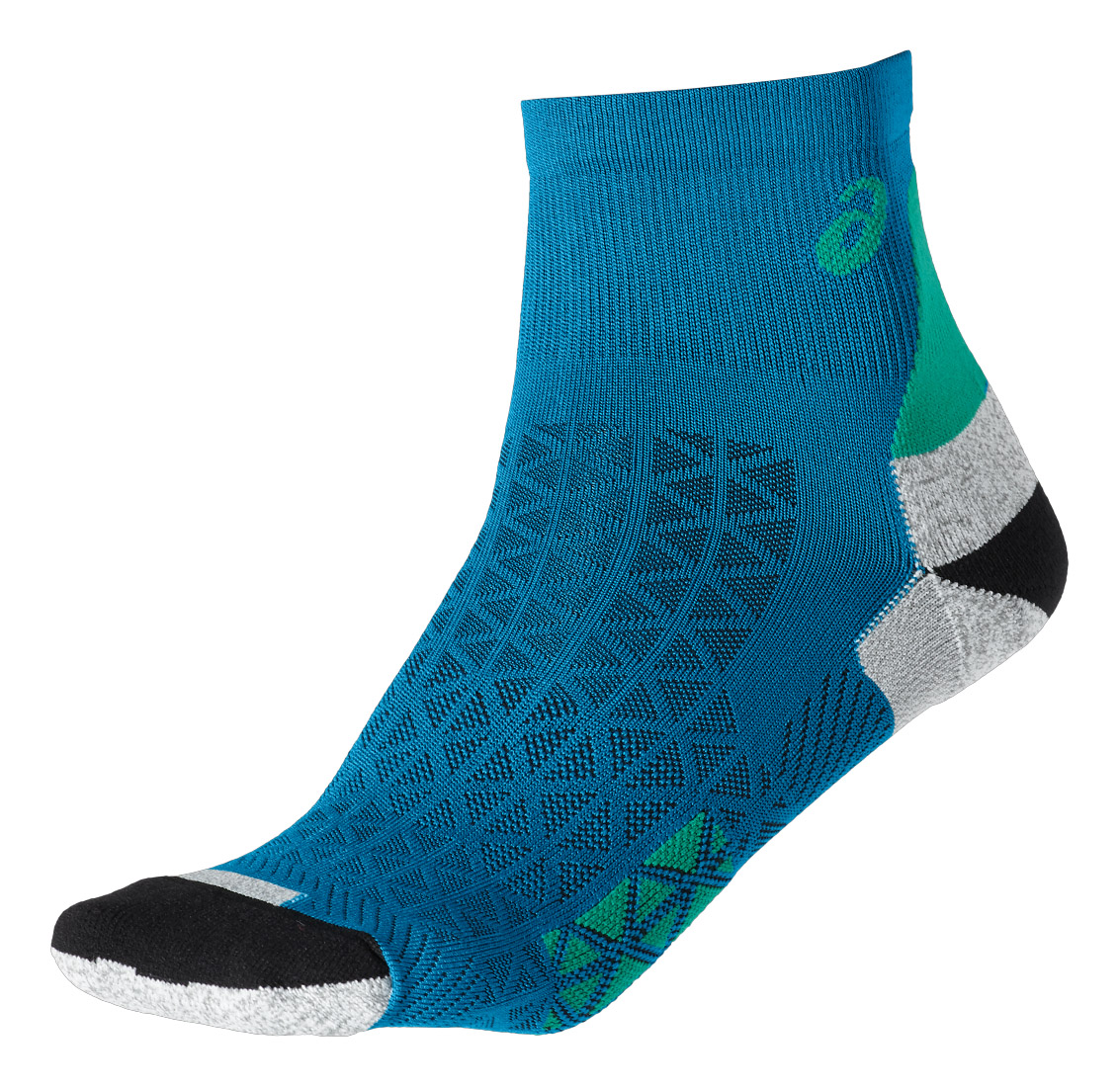 130890/8154 Носки термо унисекс ASICS Marathon Racer Sock, средняя посадка, цв. синий