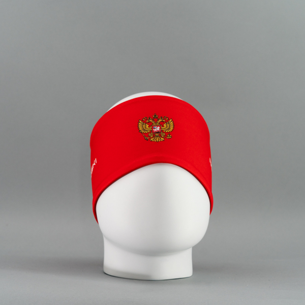 NSV245900 Повязка унисекс NORDSKI Active, р. б-р, цв. красный