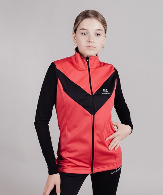 NSJ832951 Жилет дет. NordSki BASE, цв. Pink/Black 