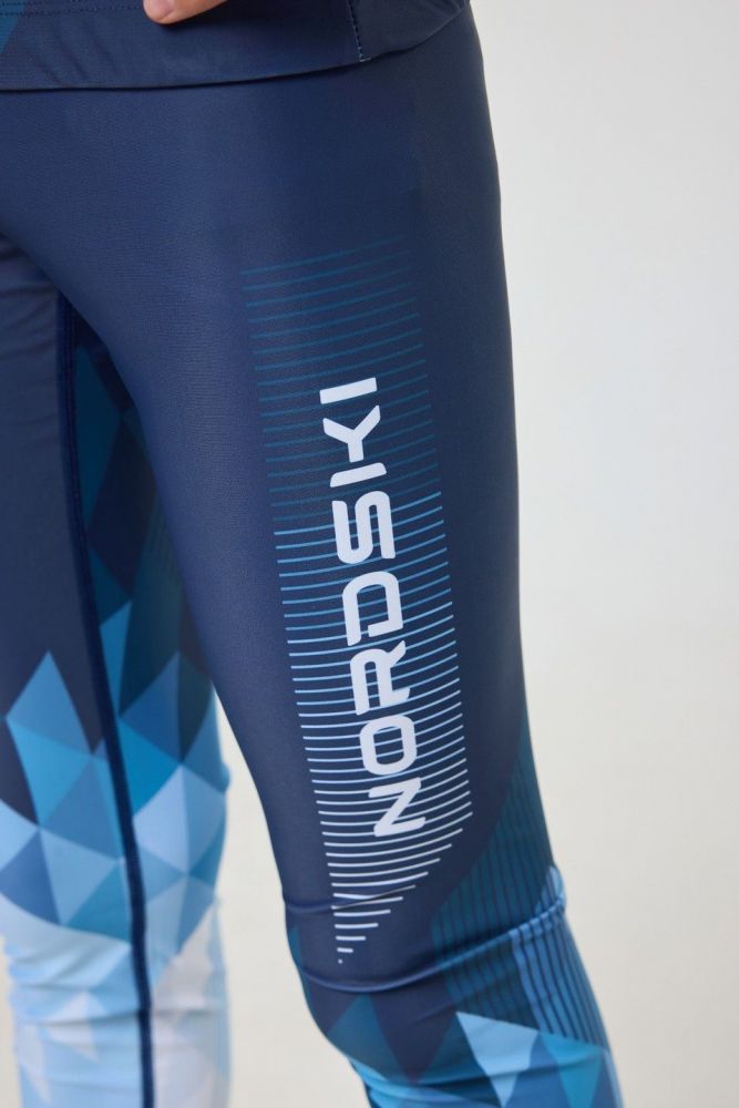 NSJ697125 Гоночный костюм Nordski Jr. Race Blue