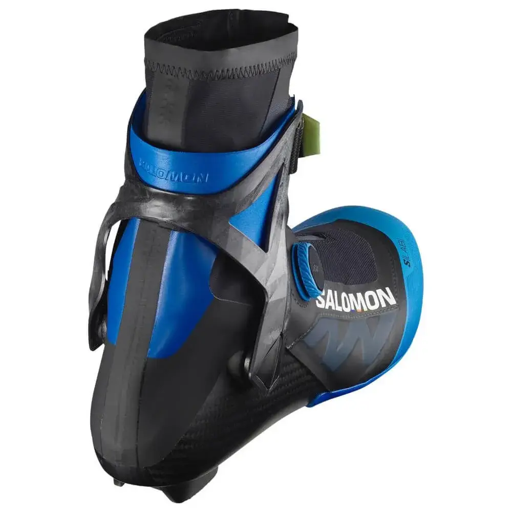 L47552800 Лыж.ботинки SALOMON Конек S-Lab Skate Carbon Boa, система Prolink, цв.черный-синий
