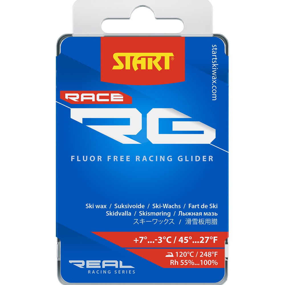 02471 Парафин (мазь скольжения) START RG RACE (+7...-3С) р.60 гр., цв. красный