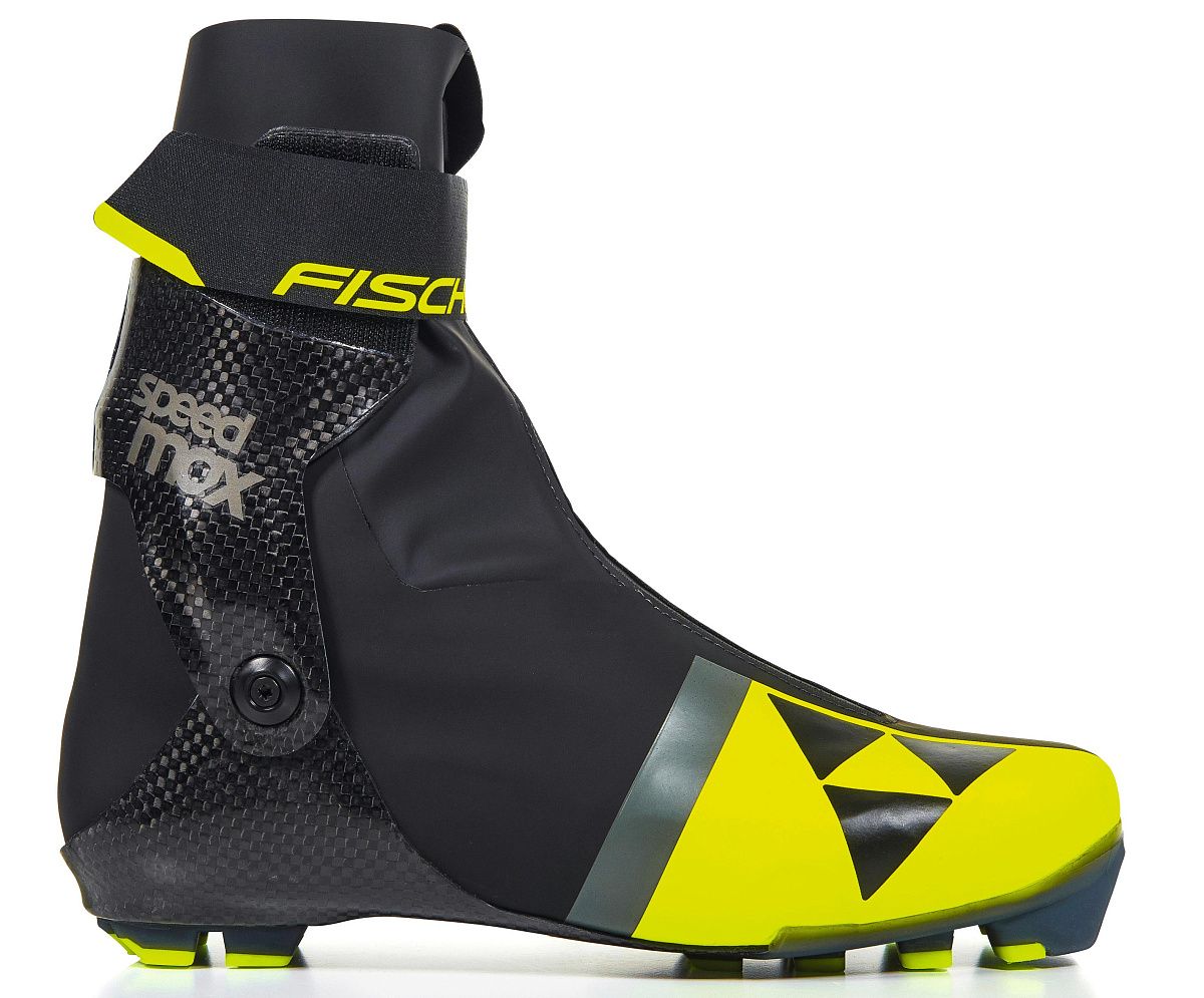 S05522 Лыжные ботинки унисекс FISCHER Classic, система NNN Speedmax Skiathlon, цв. черный